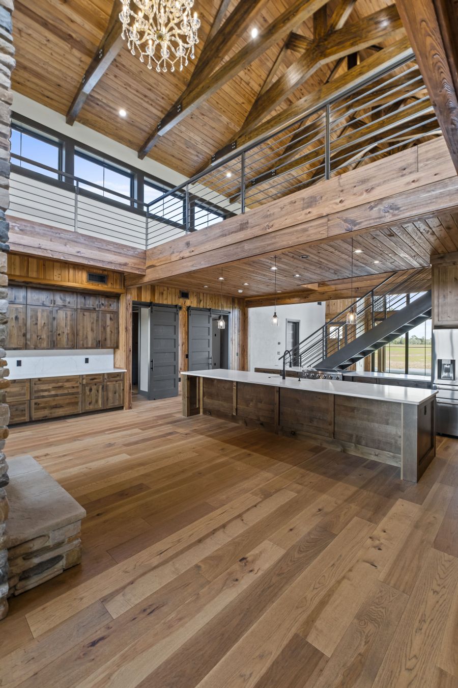 Western Whispers Farm - Custom home interior photo