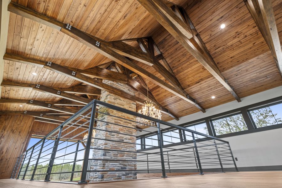 Western Whispers Farm - Custom home interior photo