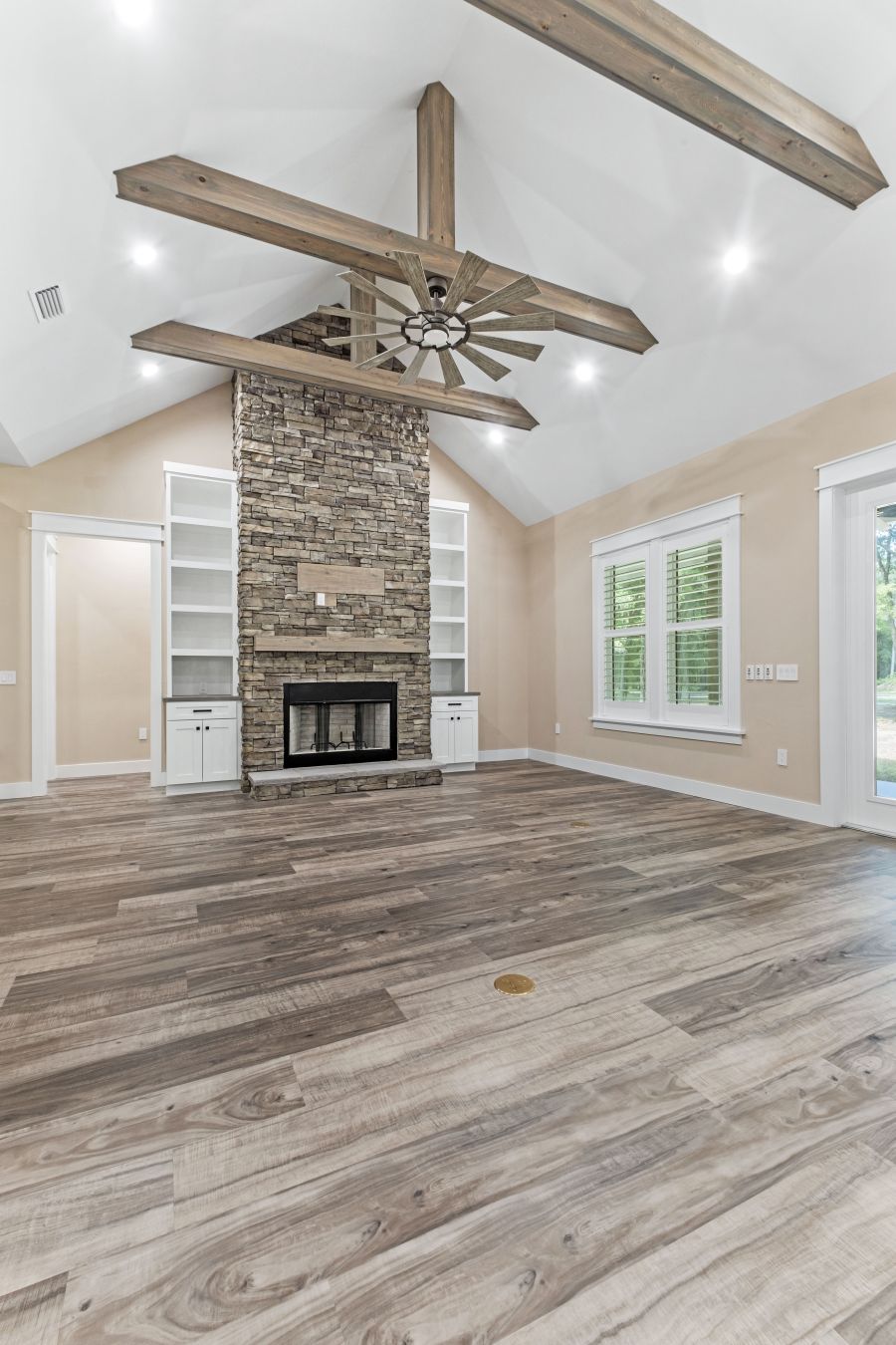 Along Old Bellamy - Custom home interior photo