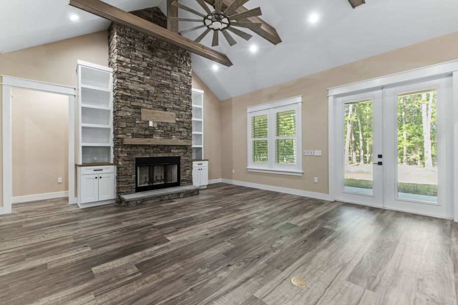 Along Old Bellamy - Custom home interior photo