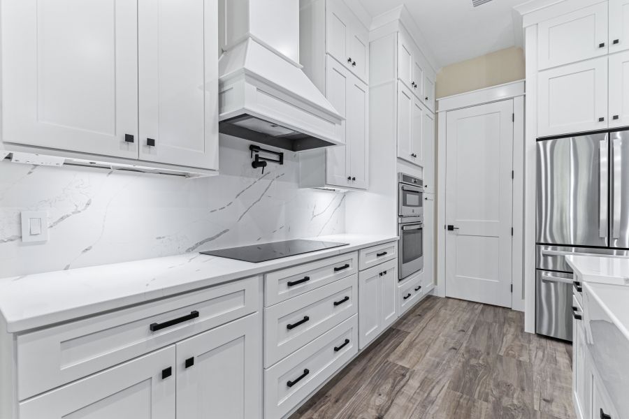 Along Old Bellamy - Custom home interior photo