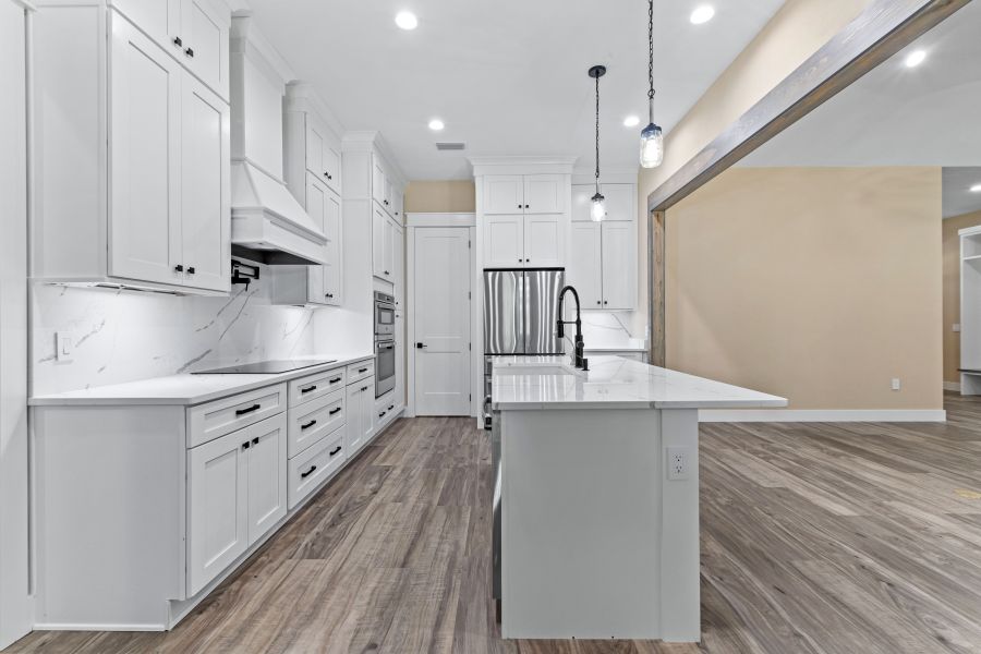 Along Old Bellamy - Custom home interior photo