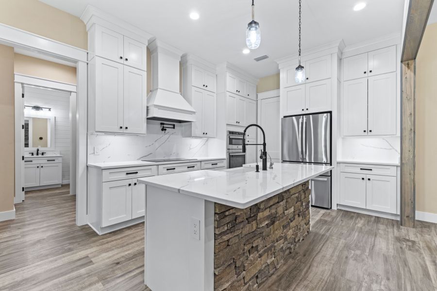 Along Old Bellamy - Custom home interior photo