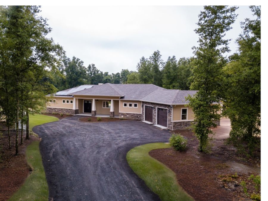 North Florida Rustic Retreat - Custom home interior photo