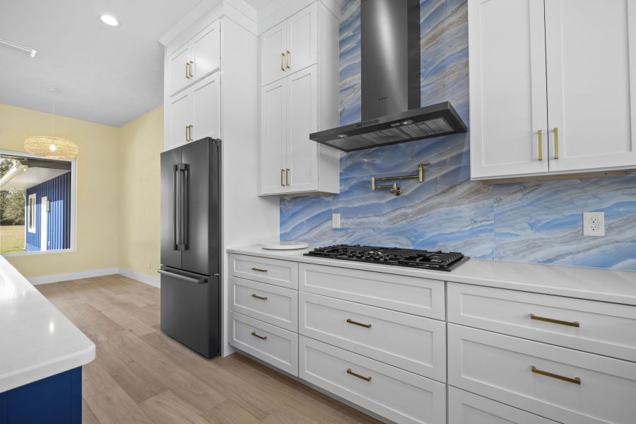 Contemporary Farm Retreat - Custom home interior photo